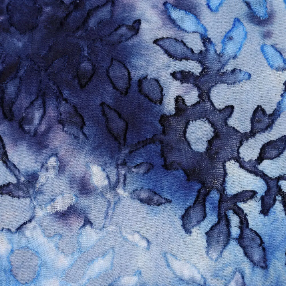 20606 Tie Dye Java Plant Knipidee.nl Double folded or Rolls Double